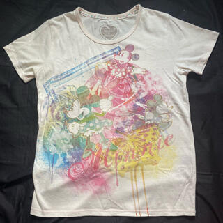 ディズニー(Disney)の【最終値下】パステルペイントキャラクターＴシャツ ¥550→(Tシャツ(半袖/袖なし))