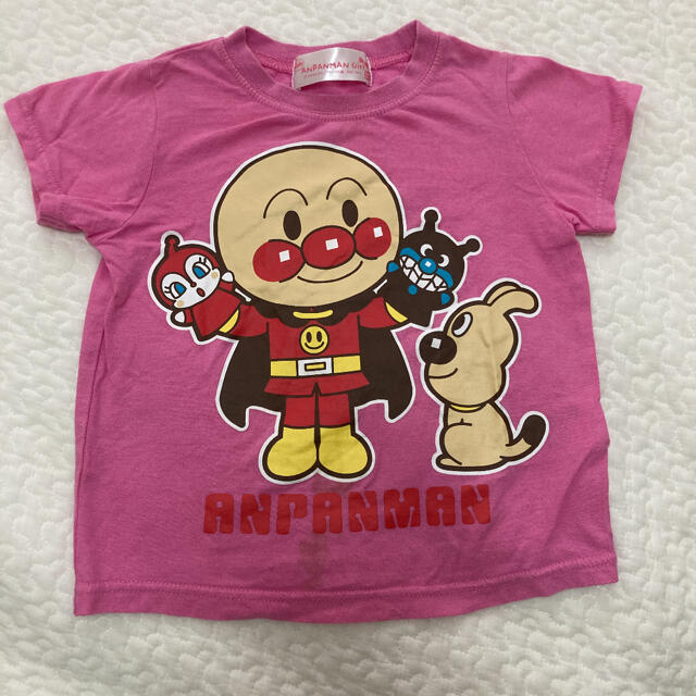 BANDAI(バンダイ)のアンパンマン♡半袖♡90cm キッズ/ベビー/マタニティのキッズ服女の子用(90cm~)(Tシャツ/カットソー)の商品写真