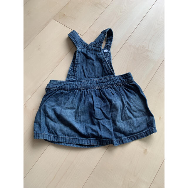 babyGAP(ベビーギャップ)のGap デニム　ジャンパースカート キッズ/ベビー/マタニティのベビー服(~85cm)(ワンピース)の商品写真