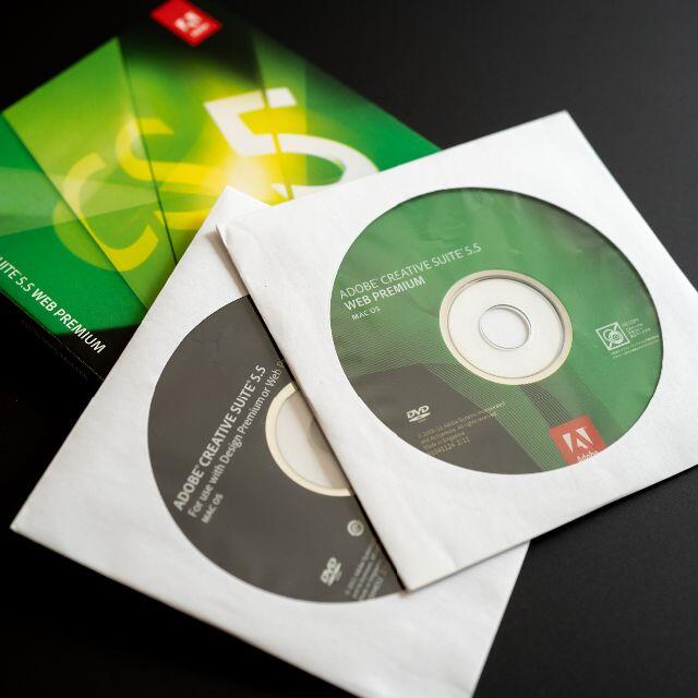 Adobe creative suite5.5 web premium（Mac）