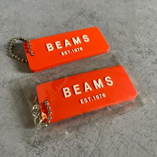 ビームス(BEAMS)のBEAMS 40周年 キーホルダー ラバー 限定 記念 別注 ストラップ 非売品(キーホルダー)