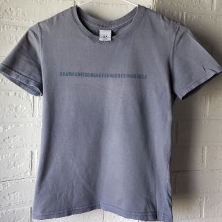 アルマーニエクスチェンジ(ARMANI EXCHANGE)のスモーキーなブルーグレー系です！AXロゴ入りTシャツ(Tシャツ(半袖/袖なし))