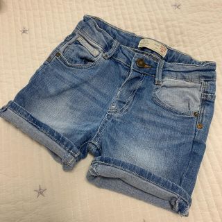 ザラ(ZARA)のZARA baby デニムショートパンツ(パンツ/スパッツ)