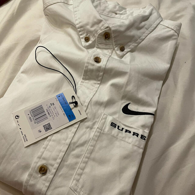 Supreme / Nike® Cotton Twill Shirt White