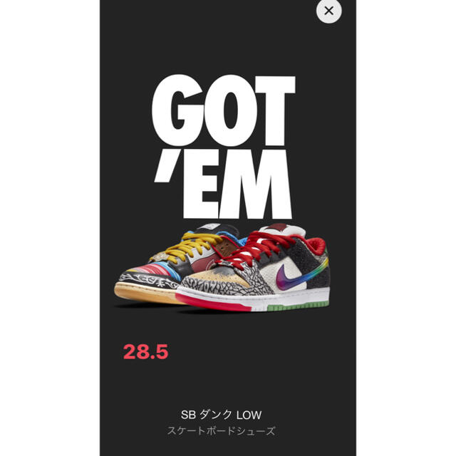 NIKE SB ダンクLOW what the paulのサムネイル