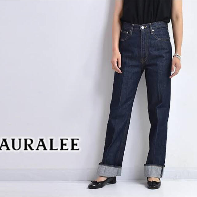 AURALEE オーラリー HARD TWIST DENIM 5P PANTS