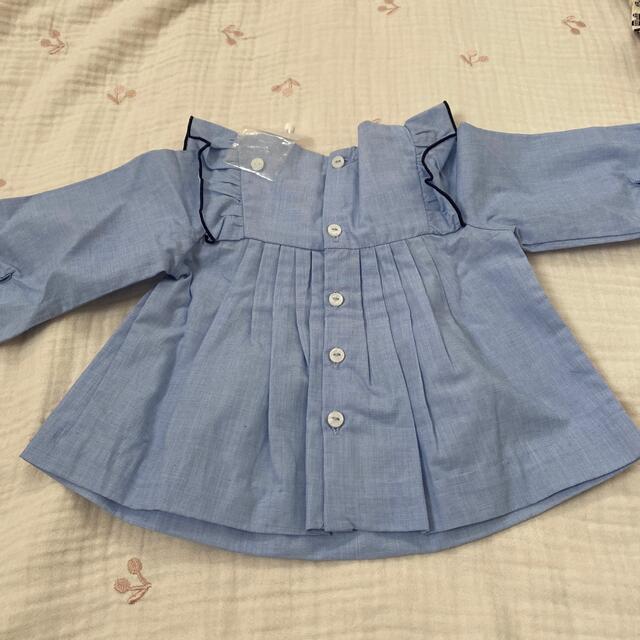 Jacadi(ジャカディ)のジャカディ♡ブラウス キッズ/ベビー/マタニティのベビー服(~85cm)(シャツ/カットソー)の商品写真