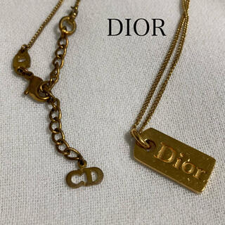 クリスチャンディオール(Christian Dior)のChristian Dior  ヴィンテージ　ネックレス ゴールド ディオール(ネックレス)
