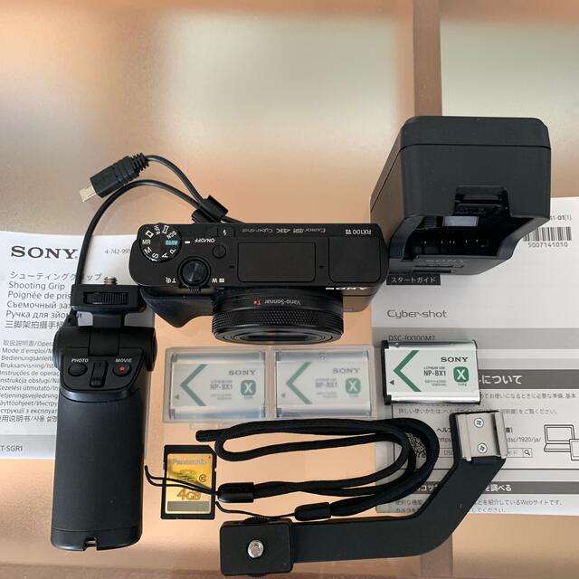新作人気モデル SONY - DSC-RX100M7Gシューティンググリップ  SONY　Cyber-shot コンパクトデジタルカメラ