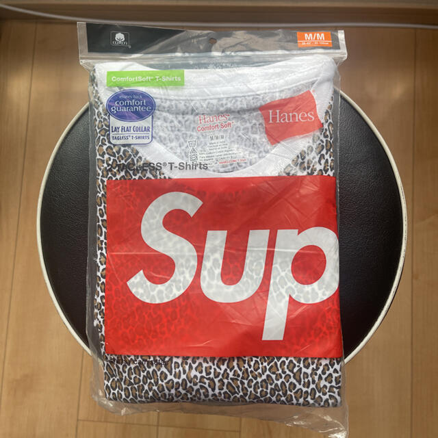 Supreme Hanes Leopard Tee Mサイズ 1枚