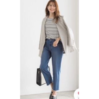 ユニクロ(UNIQLO)のりんご様ご専用　Pierrot カットオフデニム　ピエロ　新品タグ付　S(デニム/ジーンズ)