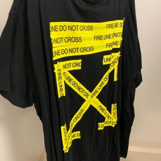 オフホワイト(OFF-WHITE)のOff-White18ss テープTシャツ(Tシャツ/カットソー(半袖/袖なし))