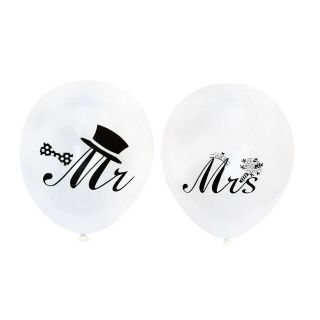 Mr Mrs 風船 バルーン 結婚式 ウエディング 二次会 飾り2個セット(ウェルカムボード)