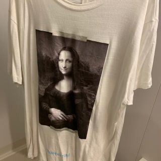 オフホワイト(OFF-WHITE)のOff-White18ss モナリザ 白 (Tシャツ/カットソー(半袖/袖なし))