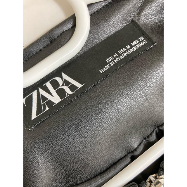 ZARA(ザラ)のZARA ライダースジャケット レザージャケット　M レディースのジャケット/アウター(ライダースジャケット)の商品写真