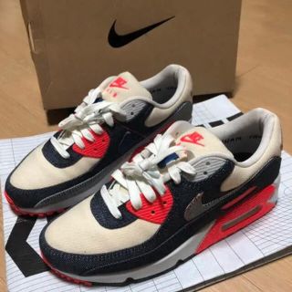 ナイキ(NIKE)の新品。未使用！air max 90 nike デンハム 26 サイズ(スニーカー)