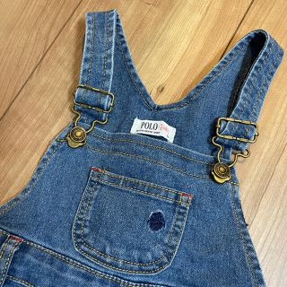 シマムラ(しまむら)のpolo baby値下げ美品⭐︎デニムロンパース(ロンパース)