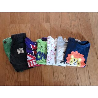 【80cm  7点セット！】男の子 子供服 トップス ボトム まとめ売り(Ｔシャツ)