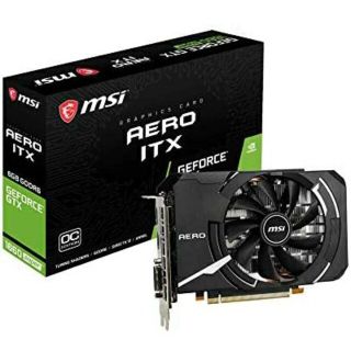 MSI GeForce GTX 1660 SUPER AERO ITX OC(PCパーツ)