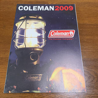 コールマン(Coleman)のコールマン  Coleman アウトドアカタログ　2009年【美品】(その他)