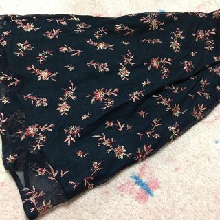 ケティ(ketty)のケティ ketty 刺繍チュール スカート(ひざ丈スカート)