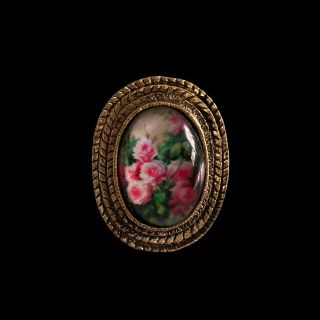 ロキエ(Lochie)の୨୧ Vintage rétro Flower Art Ring(リング(指輪))