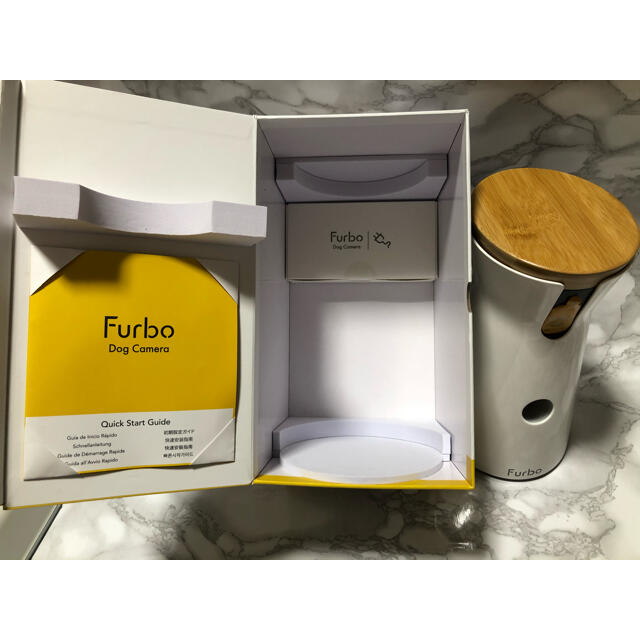 Furbo(フルボ)の【新品未使用】ファーボ　Furbo ドッグカメラ  ペットカメラ　見守り　遠隔　 その他のペット用品(その他)の商品写真