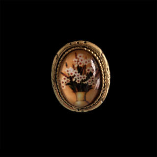 ロキエ(Lochie)の୨୧ Vintage rétro Flower Art Ring(リング(指輪))
