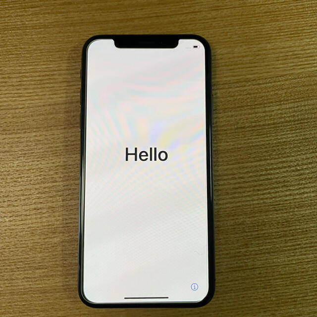 スマートフォン本体iPhone X 256GB スペースグレイ【バッテリー膨張有り】