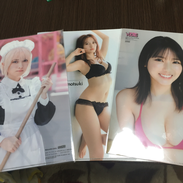 沢口愛華＆桃月なしこ クリアファイル エンタメ/ホビーのアニメグッズ(クリアファイル)の商品写真