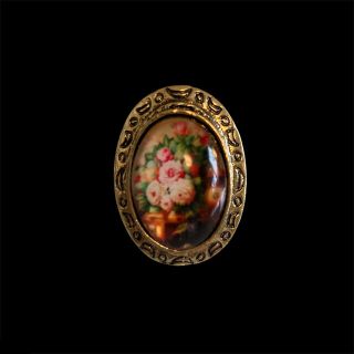 グリモワール(Grimoire)の୨୧ Vintage rétro Flower Art Ring(リング(指輪))