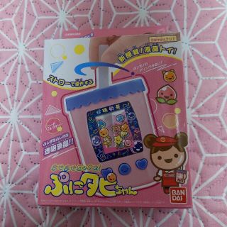 バンダイ(BANDAI)のぷにタピちゃん　ピンク(携帯用ゲーム機本体)