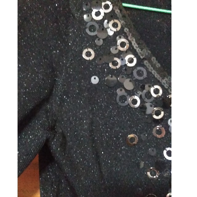 ノーベスパジオの黒スパンコールボレロ ボレロ ノーベスパジオの黒スパンコールボレロ ボレロ