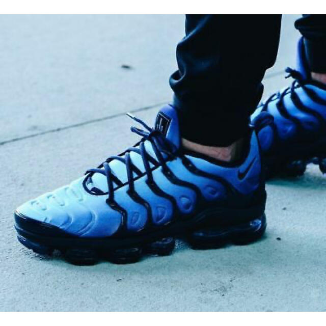 NIKE(ナイキ)の美品 希少 NIKE AIR VAPORMAX PLUS ネイビー 27cm メンズの靴/シューズ(スニーカー)の商品写真