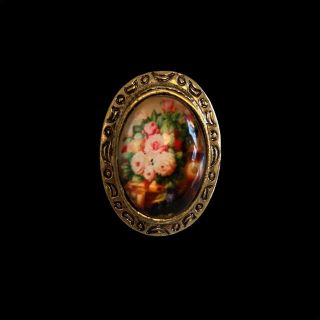 サンタモニカ(Santa Monica)の୨୧ Vintage rétro Flower Art Ring(リング(指輪))