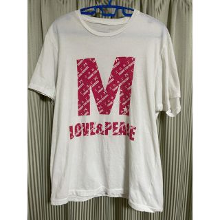 エム(M)のＭとロアーのコラボtｼｬﾂ  中古　　サイズL 最終値下げ(Tシャツ/カットソー(半袖/袖なし))