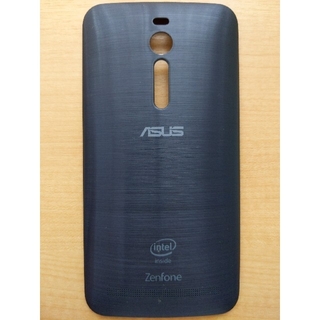 ゼンフォン(ZenFone)のASUS　Zenfone2　ZE551ML　純正　背面カバー　ブラック(Androidケース)