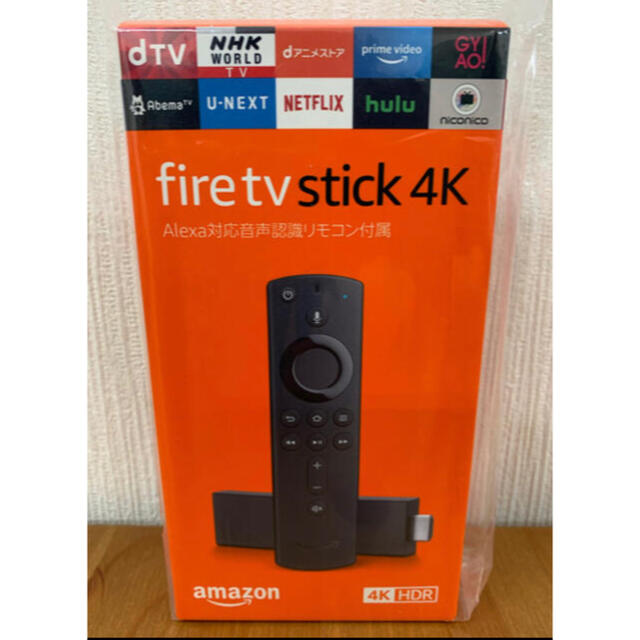 即発送☆新品未開封☆ 最新版 Amazon fire tv stick 4K ！