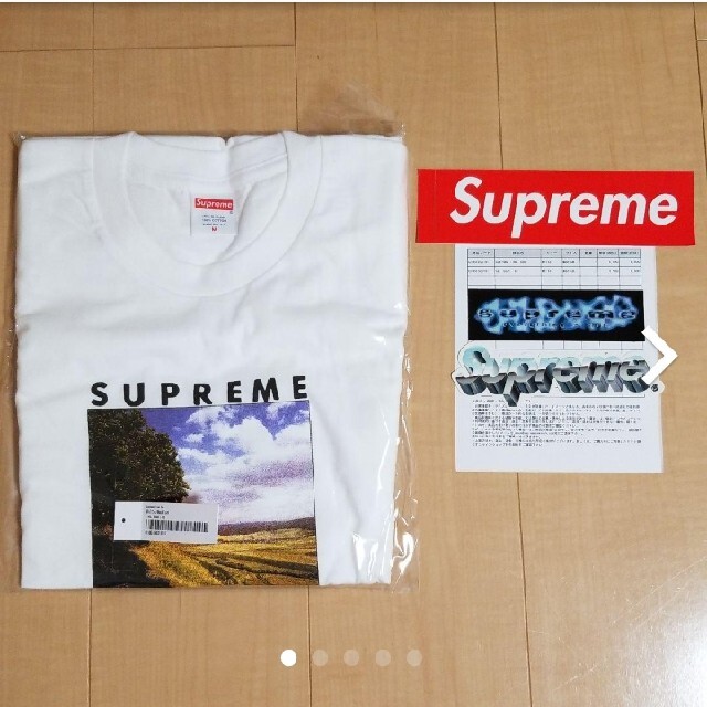 Supreme シュプリーム Tシャツ 最高の時間 TIME サマーティー 白