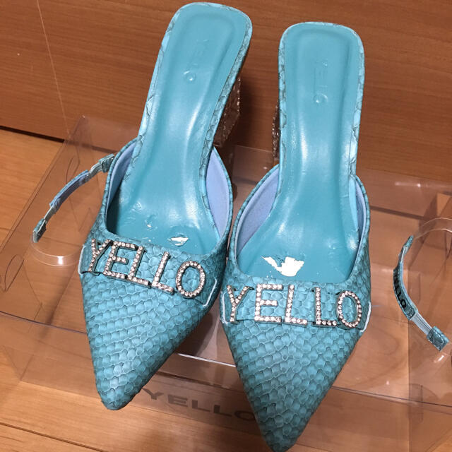 Yellow boots - yello shoes ミュールの通販 by ぱんだ's shop