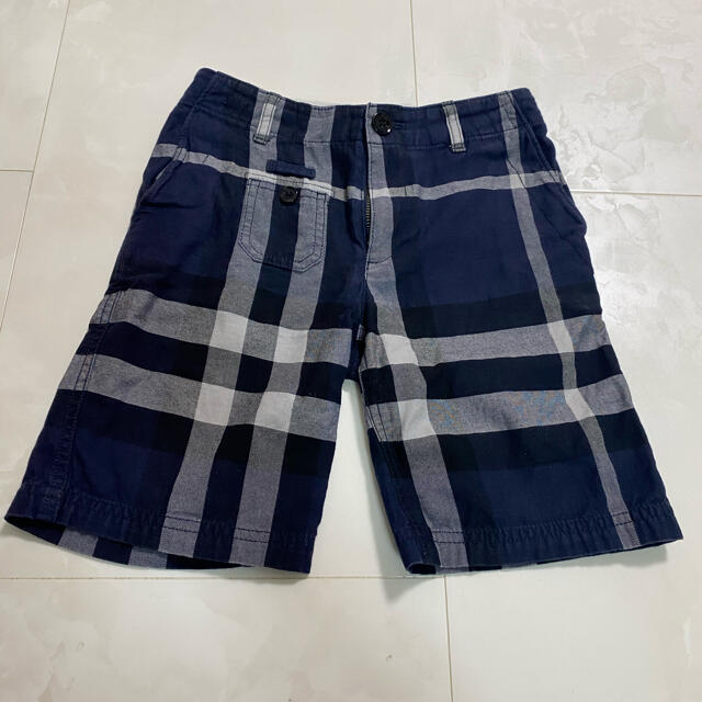 BURBERRY(バーバリー)のバーバリー    ハーフパンツ　ブルーチェック8Y128 キッズ/ベビー/マタニティのキッズ服男の子用(90cm~)(パンツ/スパッツ)の商品写真