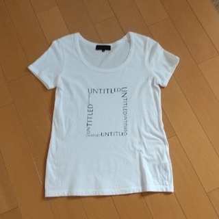 アンタイトル(UNTITLED)のUNTITLED*白*Tシャツ(Tシャツ(半袖/袖なし))