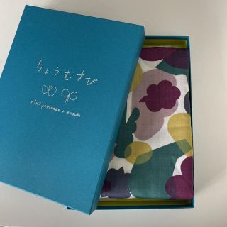 値下げ！ミナペルホネン ウールー　flower basket 風呂敷　包み方付(ショルダーバッグ)