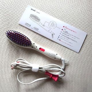 Areti アレティ ストレート ブラシ ヘアアイロン ミニ(ヘアアイロン)