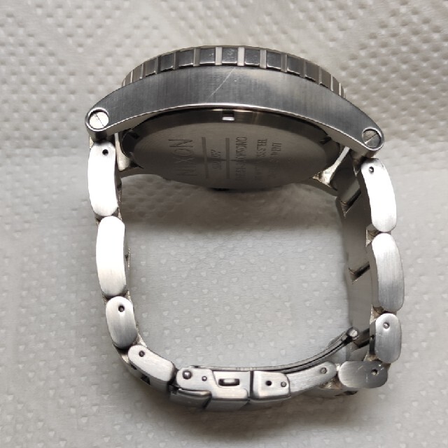 NIXON(ニクソン)のNIXON 51-30 クロノグラフ シルバー&ホワイト メンズの時計(腕時計(アナログ))の商品写真