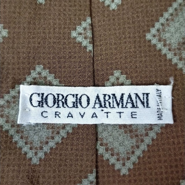 Giorgio Armani(ジョルジオアルマーニ)のジョルジオアルマーニ　ネクタイ　美品 メンズのファッション小物(ネクタイ)の商品写真