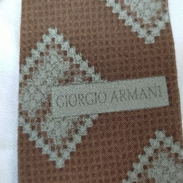 Giorgio Armani(ジョルジオアルマーニ)のジョルジオアルマーニ　ネクタイ　美品 メンズのファッション小物(ネクタイ)の商品写真