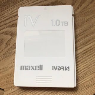 マクセル(maxell)のmaxell マクセル iVDR-S カセットHDD  1TB (ポータブルプレーヤー)