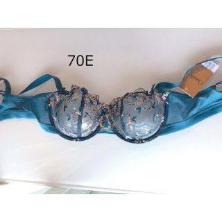 70E☆Chantelle シャンテル　フランス海外高級ランジェリー(ブラ)