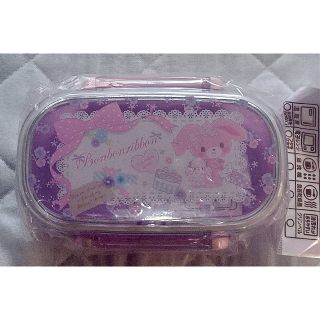 ボンボンリボン(ぼんぼんりぼん)の【未使用】ボンボンリボン　２段お弁当箱(弁当用品)